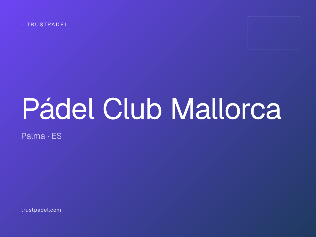 Pádel Club Mallorca padel club
