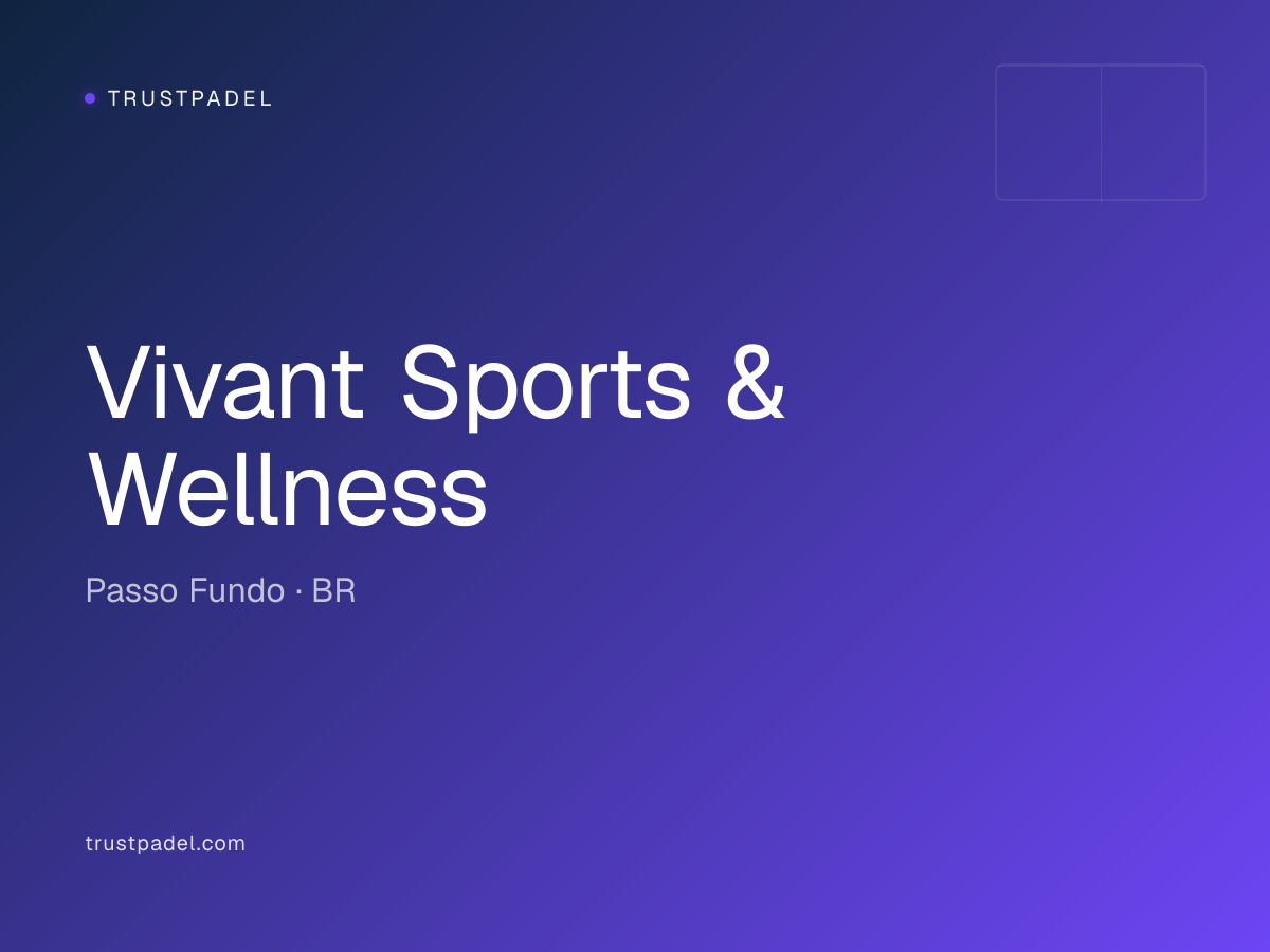 Vivant Sports & Wellness padel club