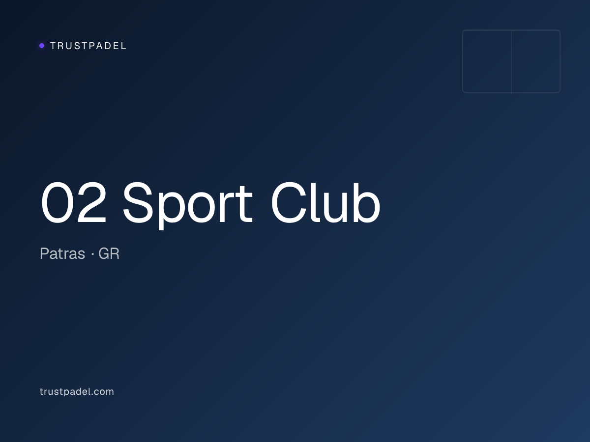 02 Sport Club padel club