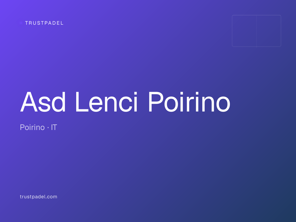 Asd Lenci Poirino padel club