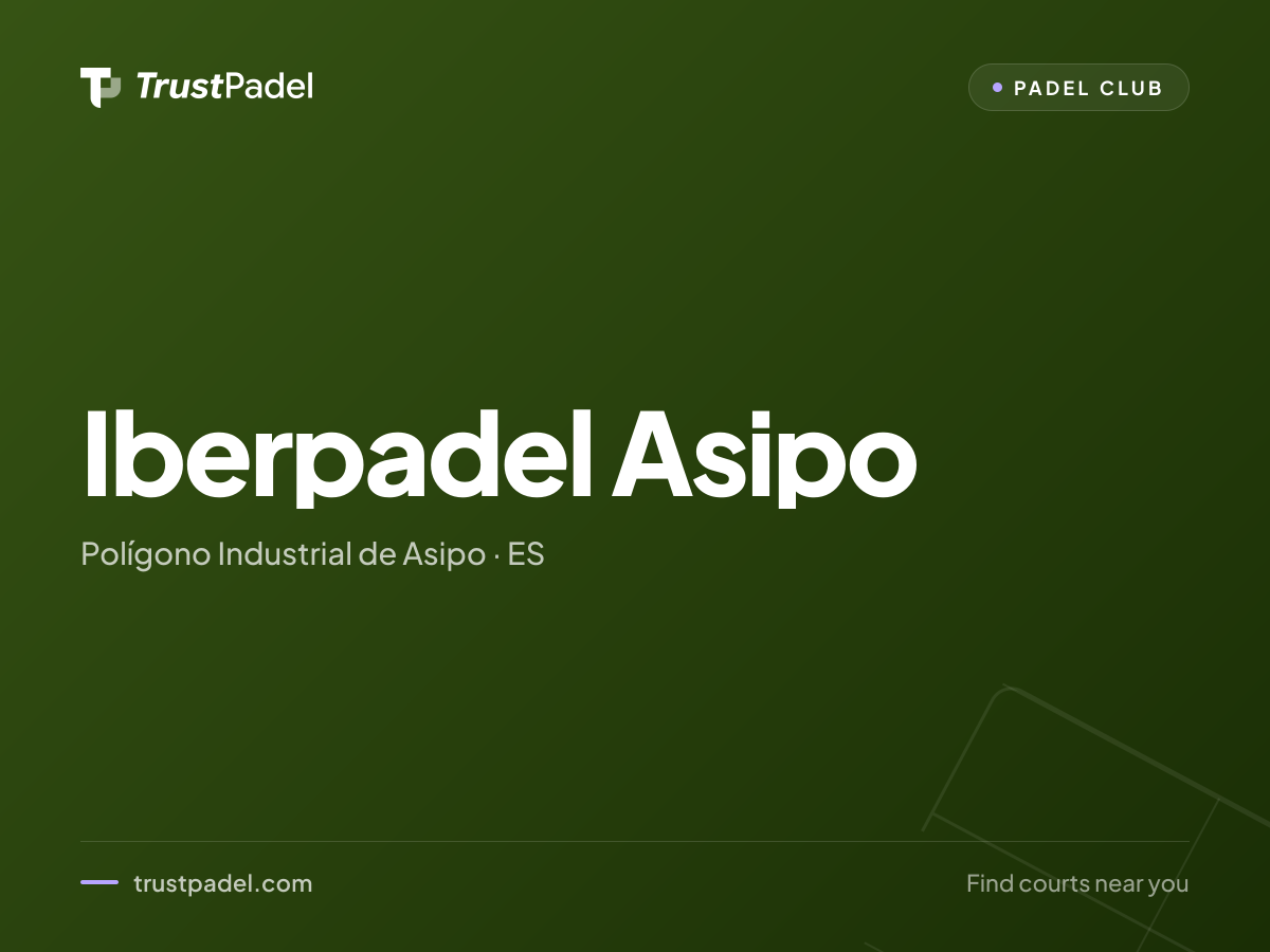 Iberpadel Asipo padel club