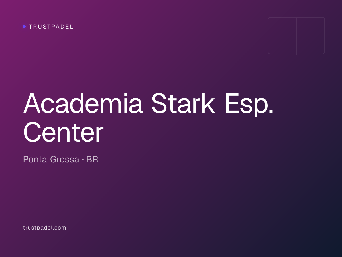Academia Stark Esp. Center padel club