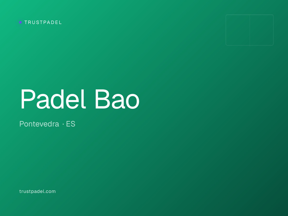 Padel Bao padel club