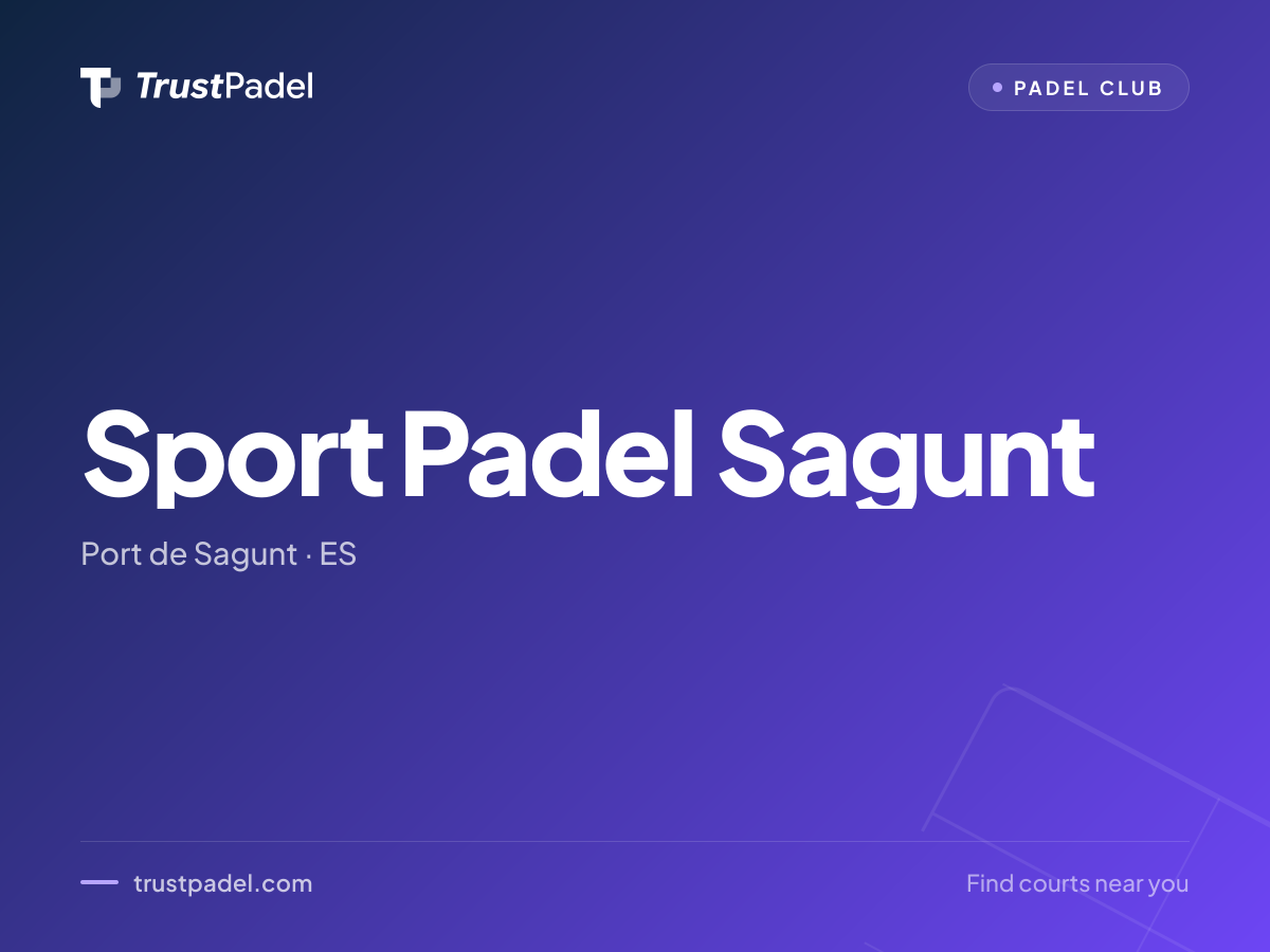 Sport Padel Sagunt padel club