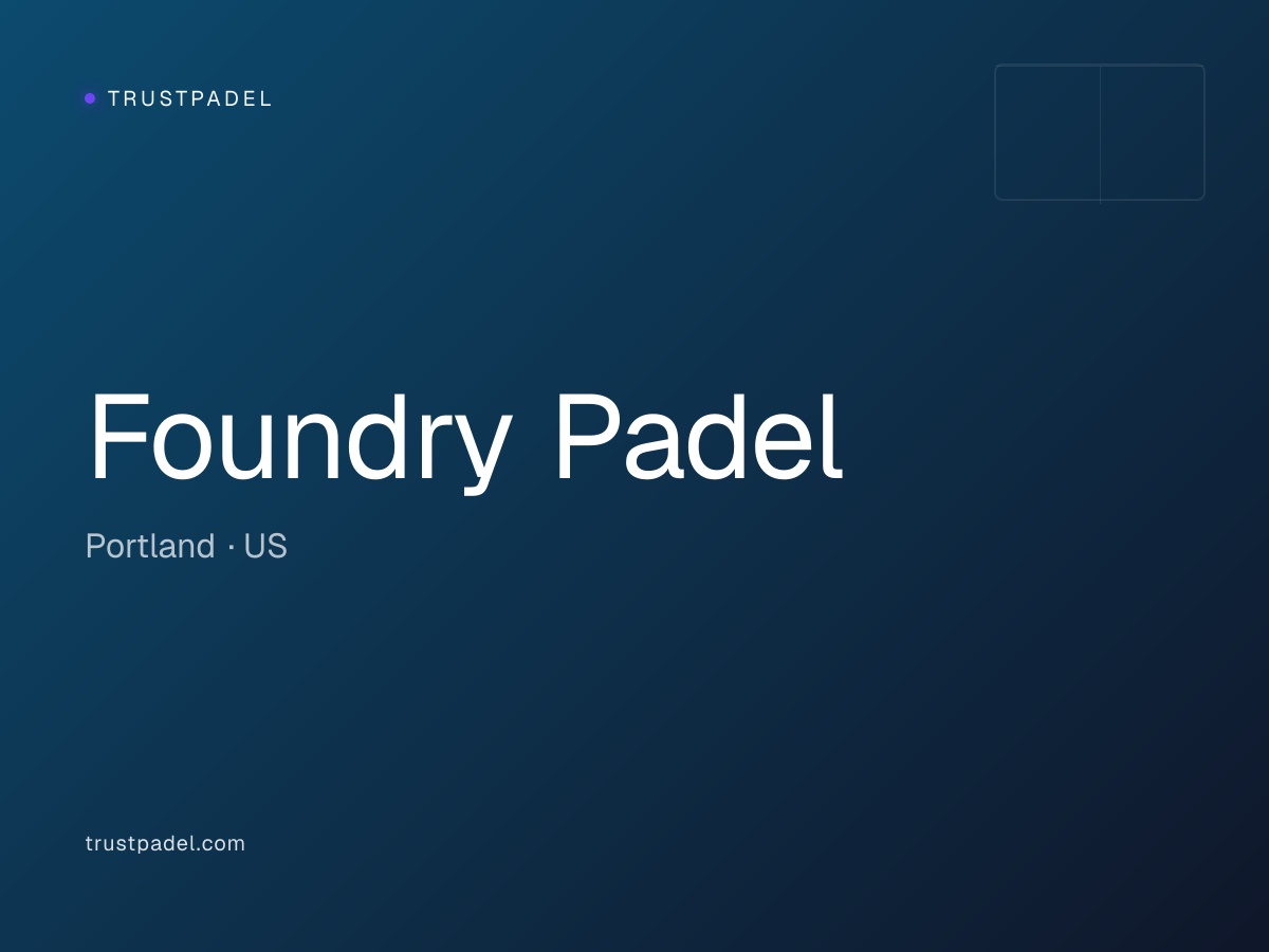 Foundry Padel padel club
