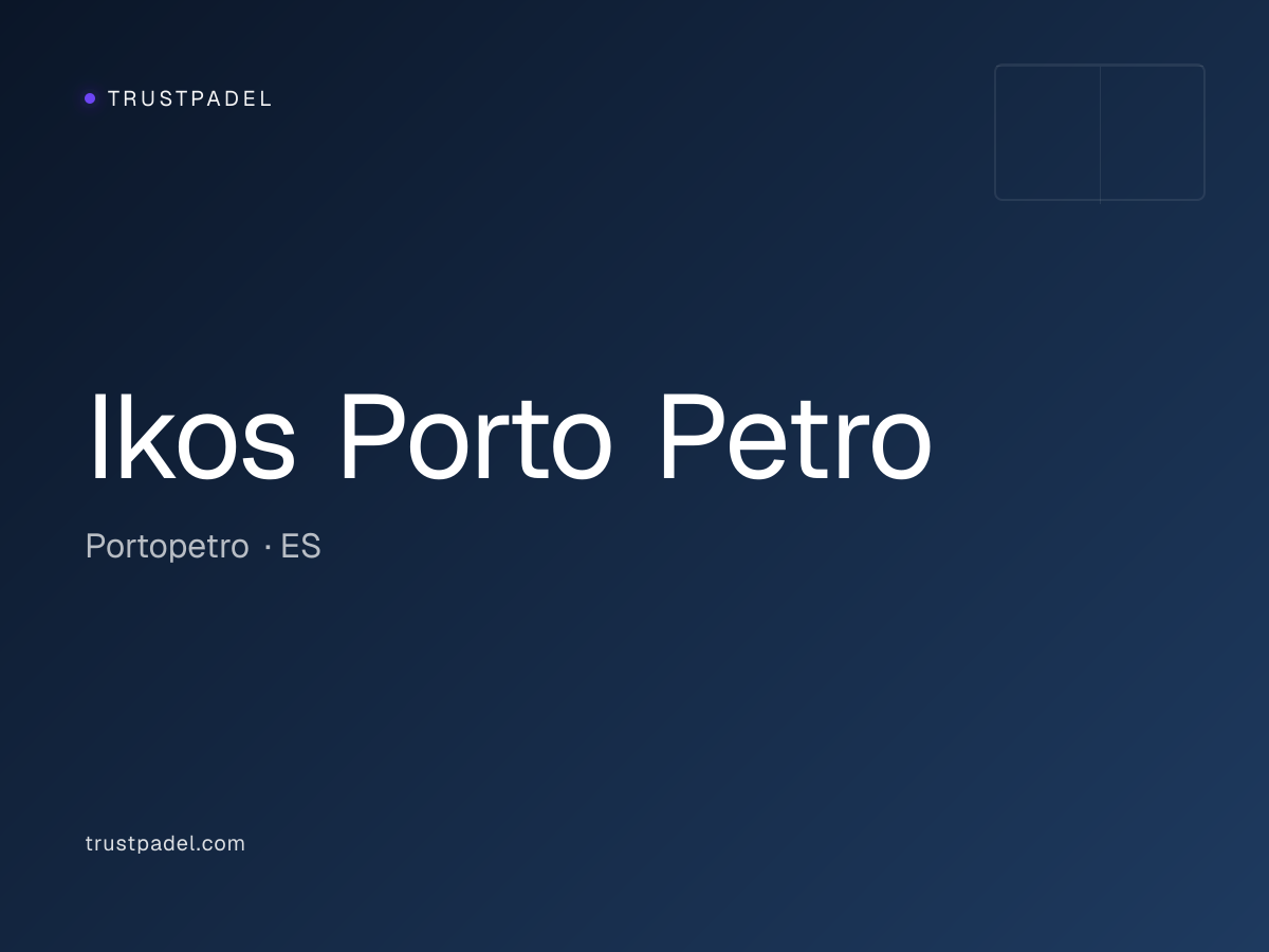 Ikos Porto Petro padel club