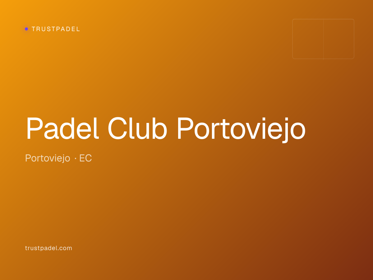 Padel Club Portoviejo padel club