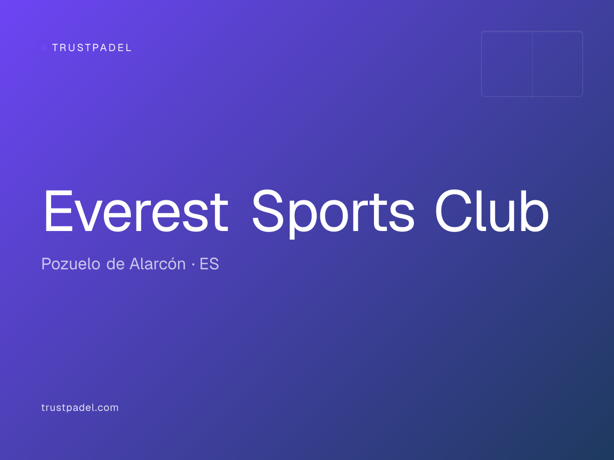 Everest Sports Club padel club