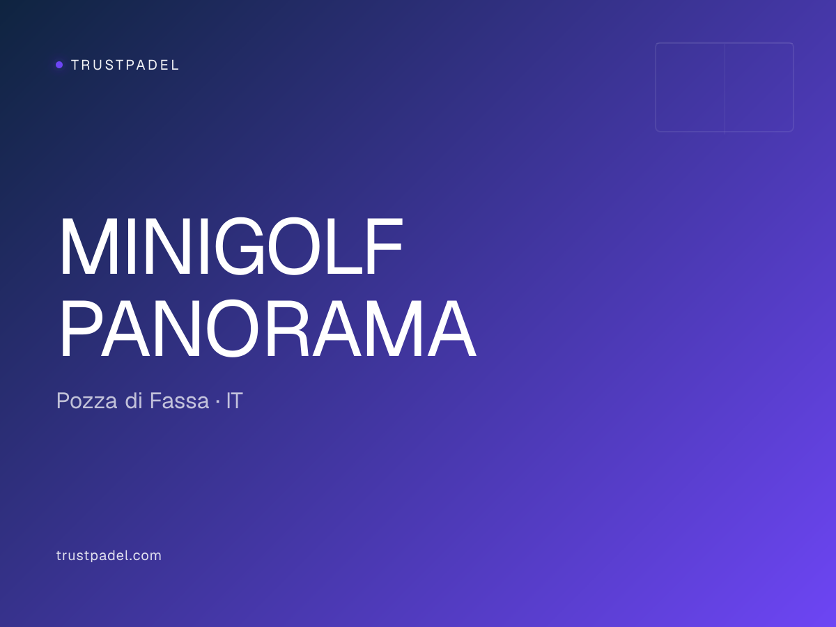 MINIGOLF PANORAMA padel club