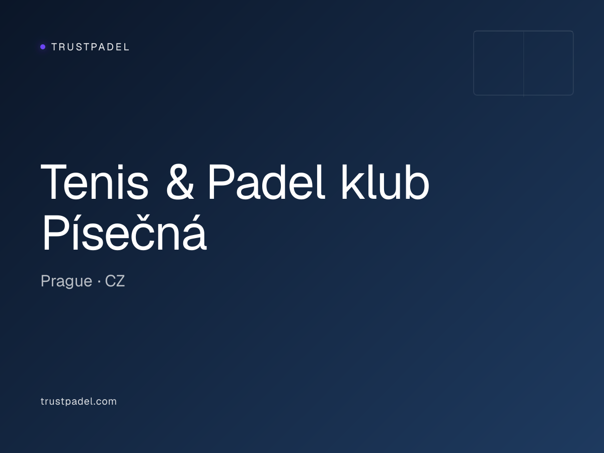 Tenis & Padel klub Písečná padel club