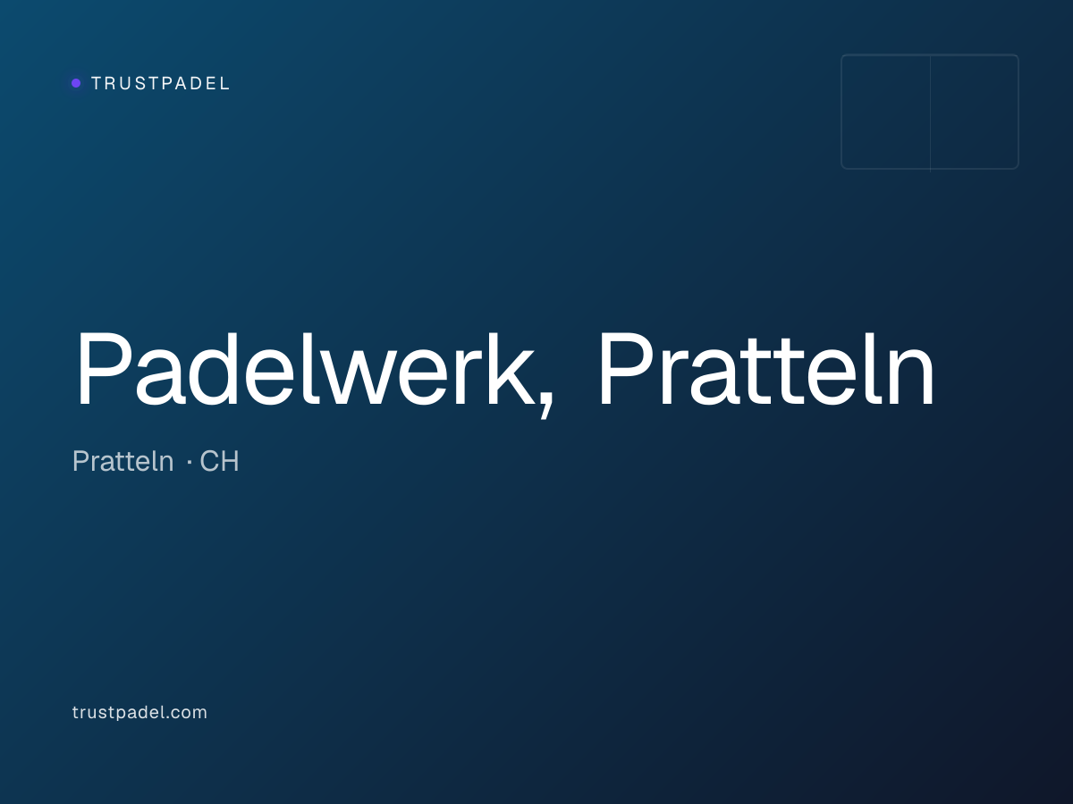 Padelwerk, Pratteln padel club