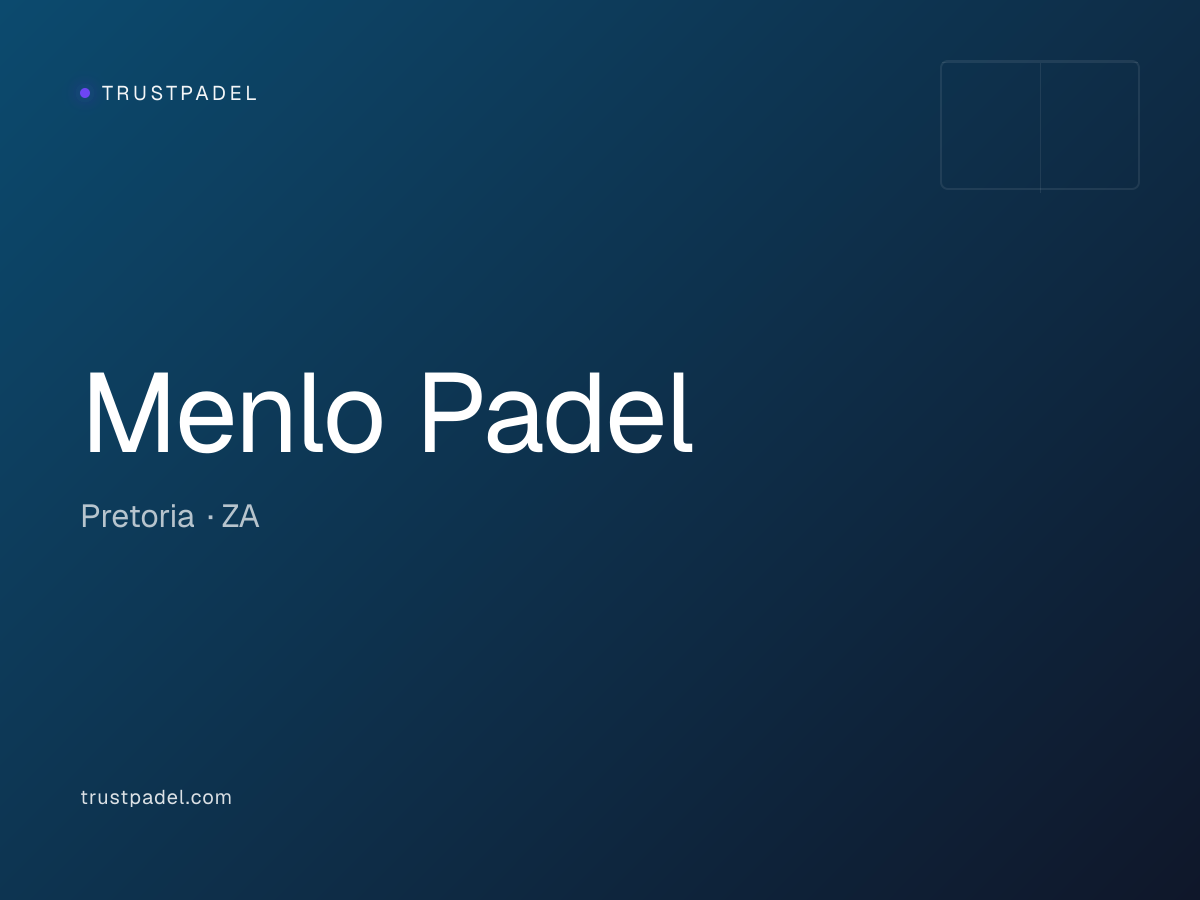 Menlo Padel padel club