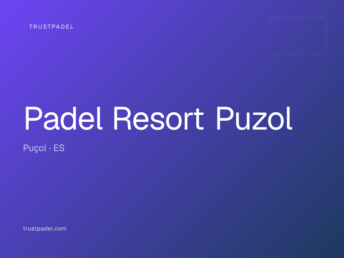 Padel Resort Puzol padel club
