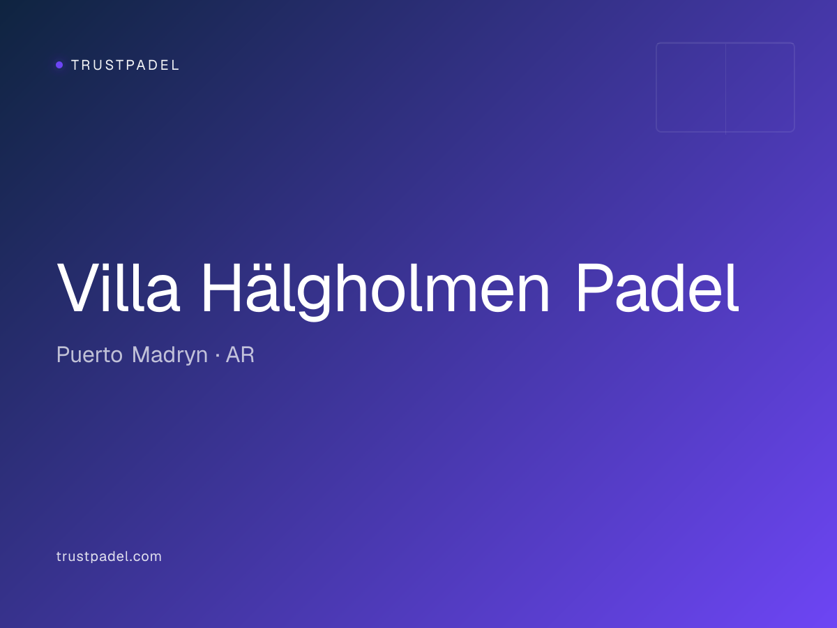 Villa Hälgholmen Padel padel club