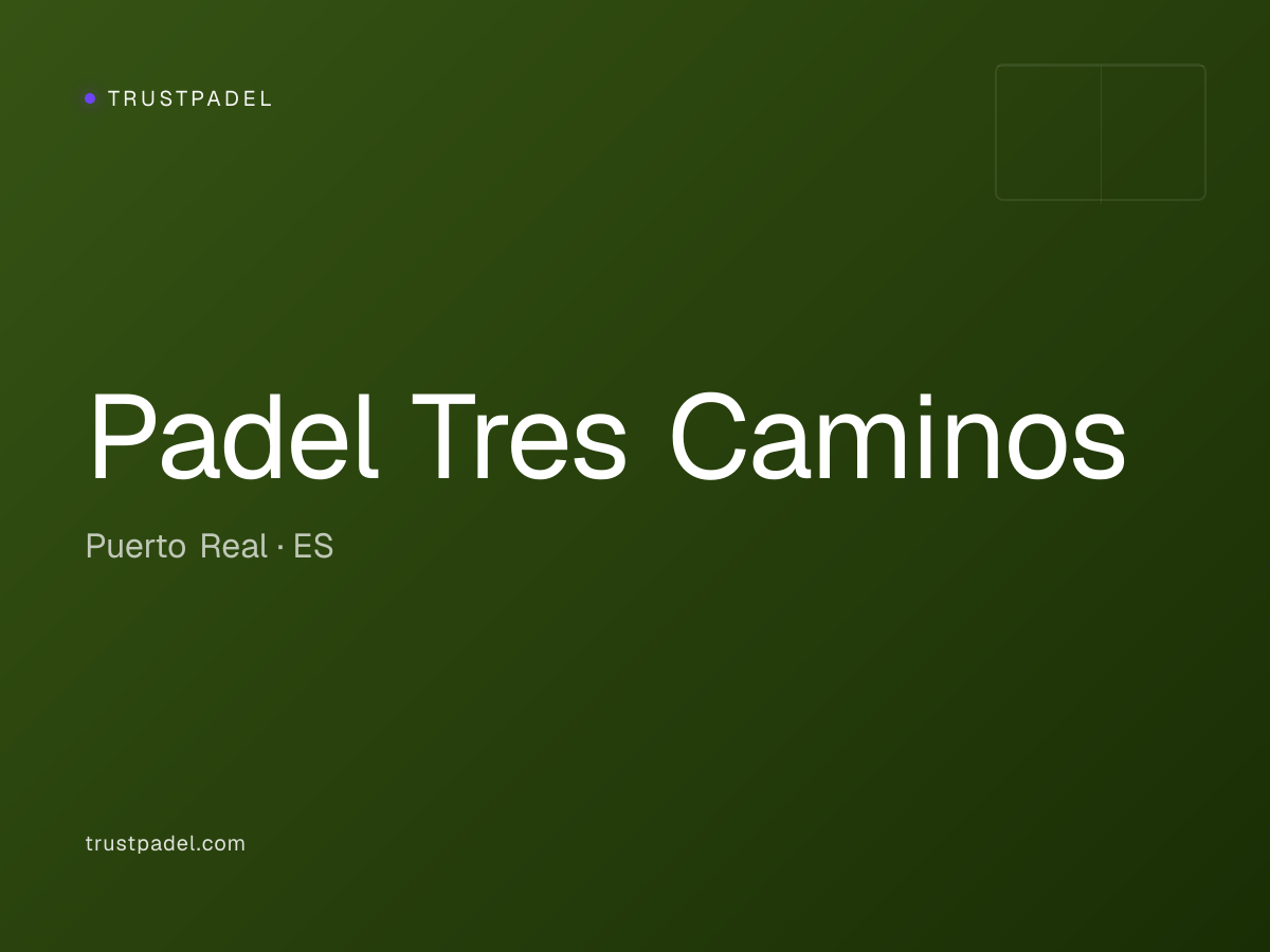 Padel Tres Caminos padel club