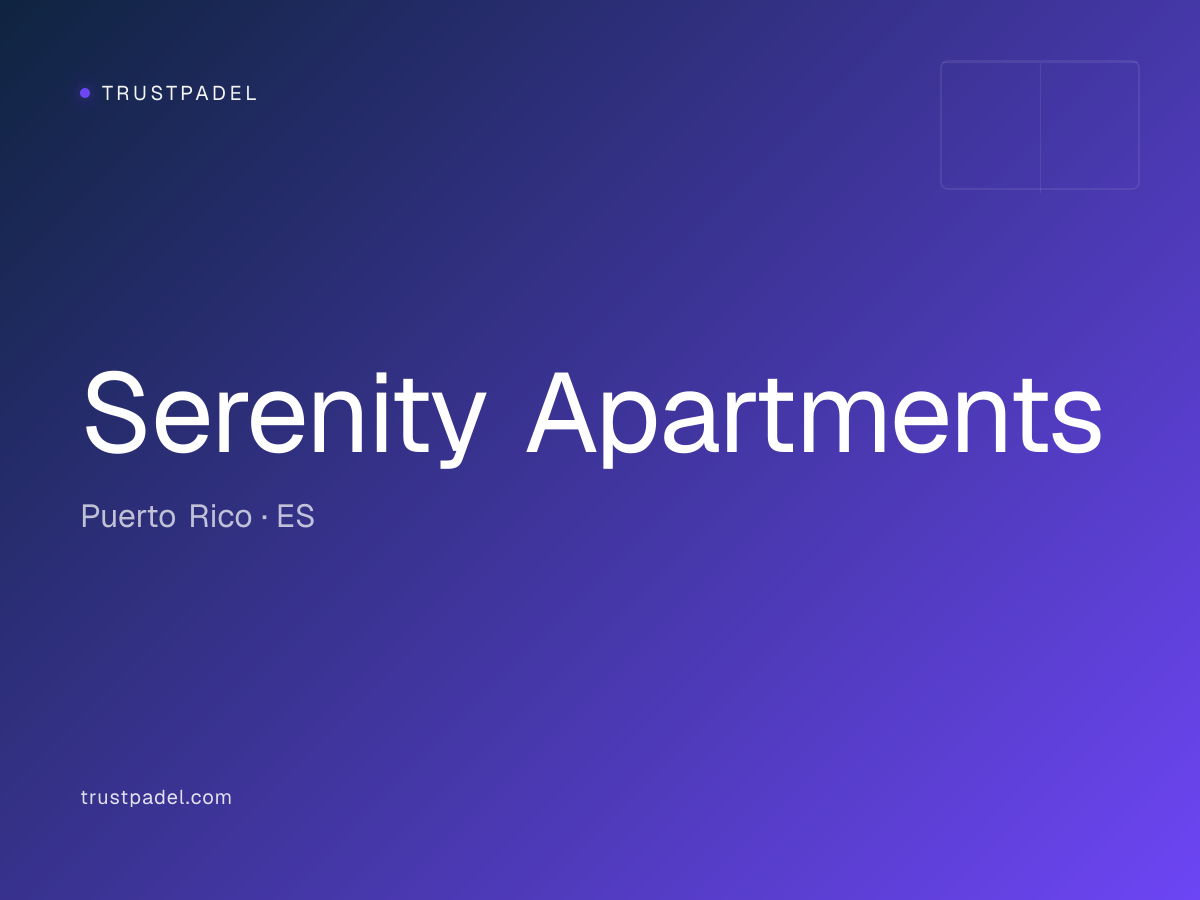 Serenity Apartments padel club
