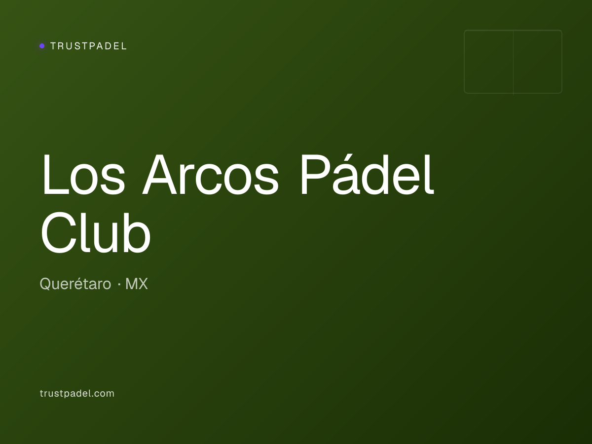 Los Arcos Pádel Club padel club