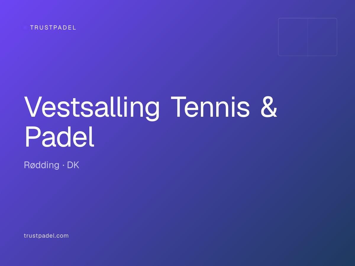 Vestsalling Tennis & Padel padel club