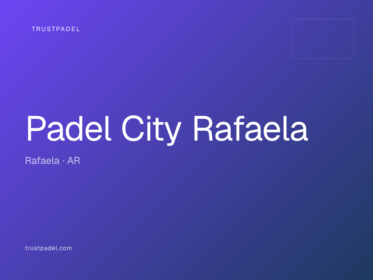 Padel City Rafaela padel club