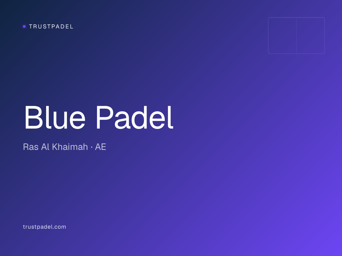 Blue Padel padel club