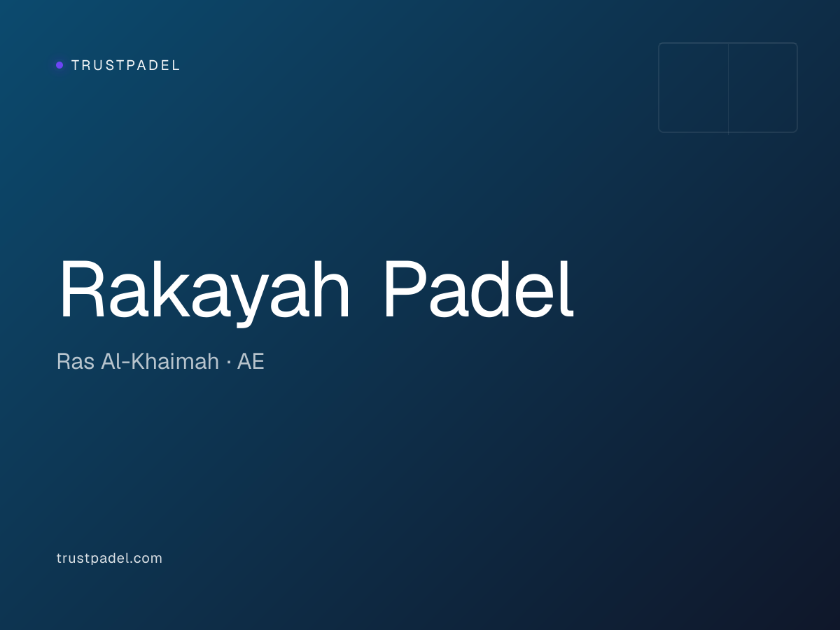 Rakayah Padel padel club