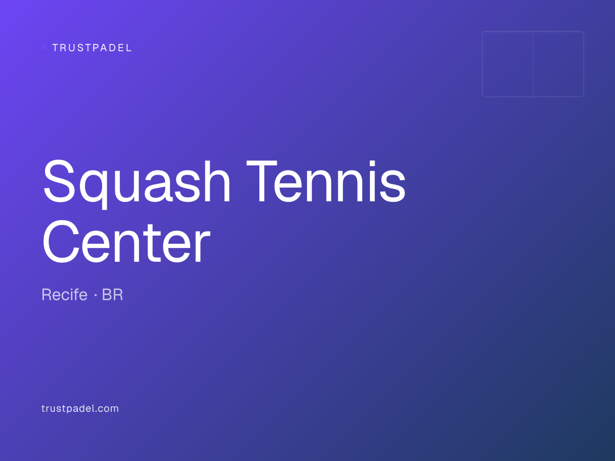 Squash Tennis Center padel club