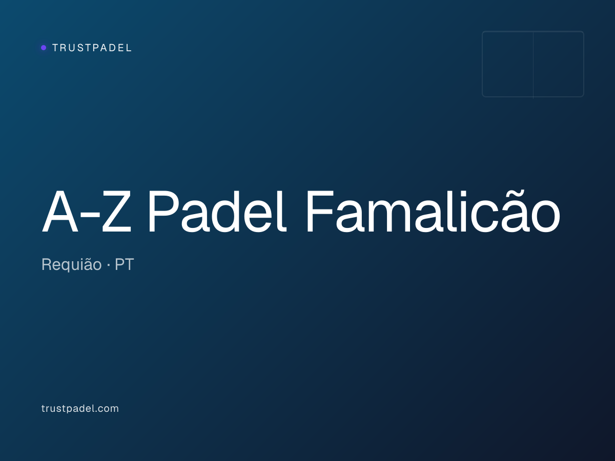 A-Z Padel Famalicão padel club