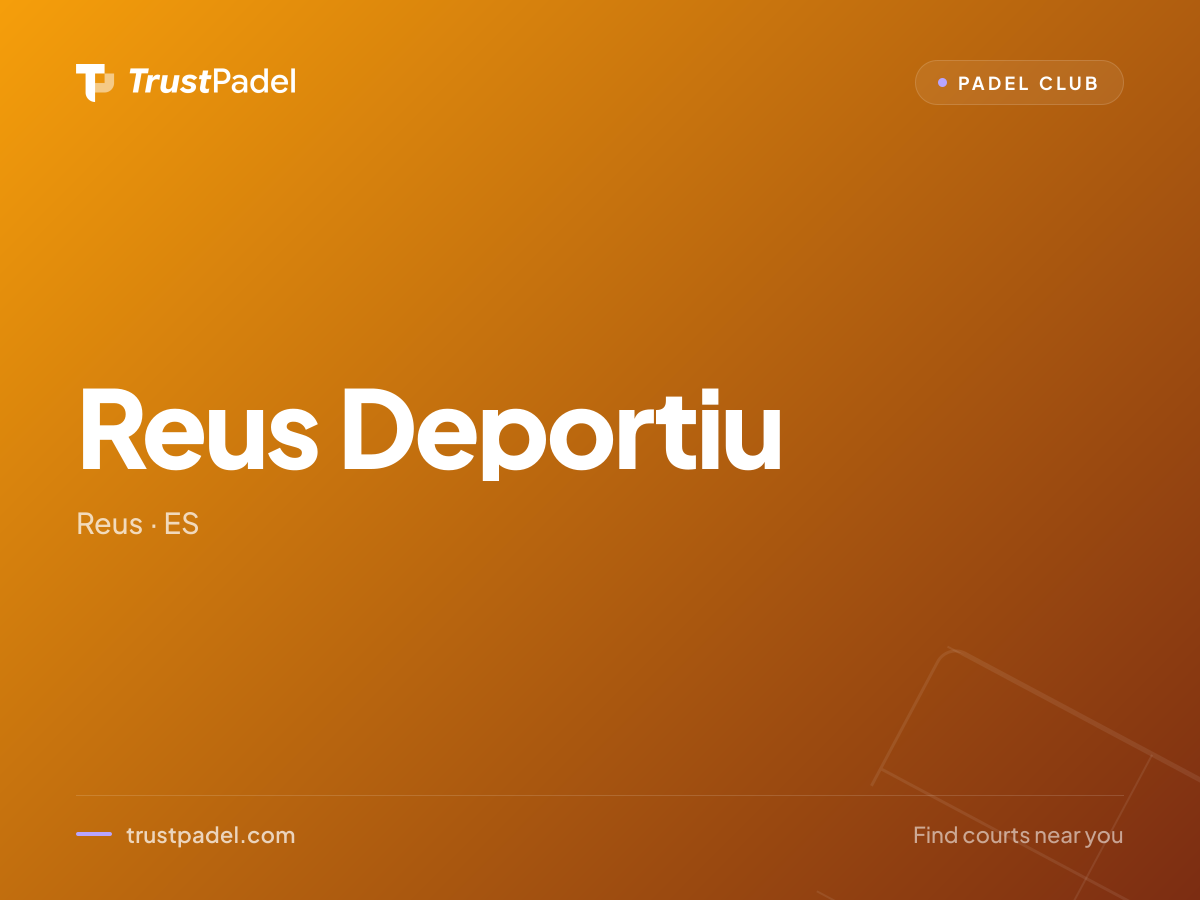 Reus Deportiu padel club