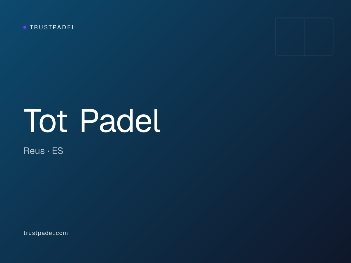 Tot Padel padel club