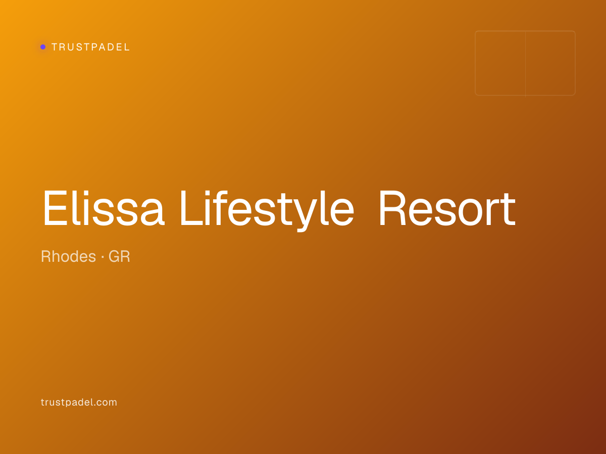 Elissa Lifestyle Resort padel club
