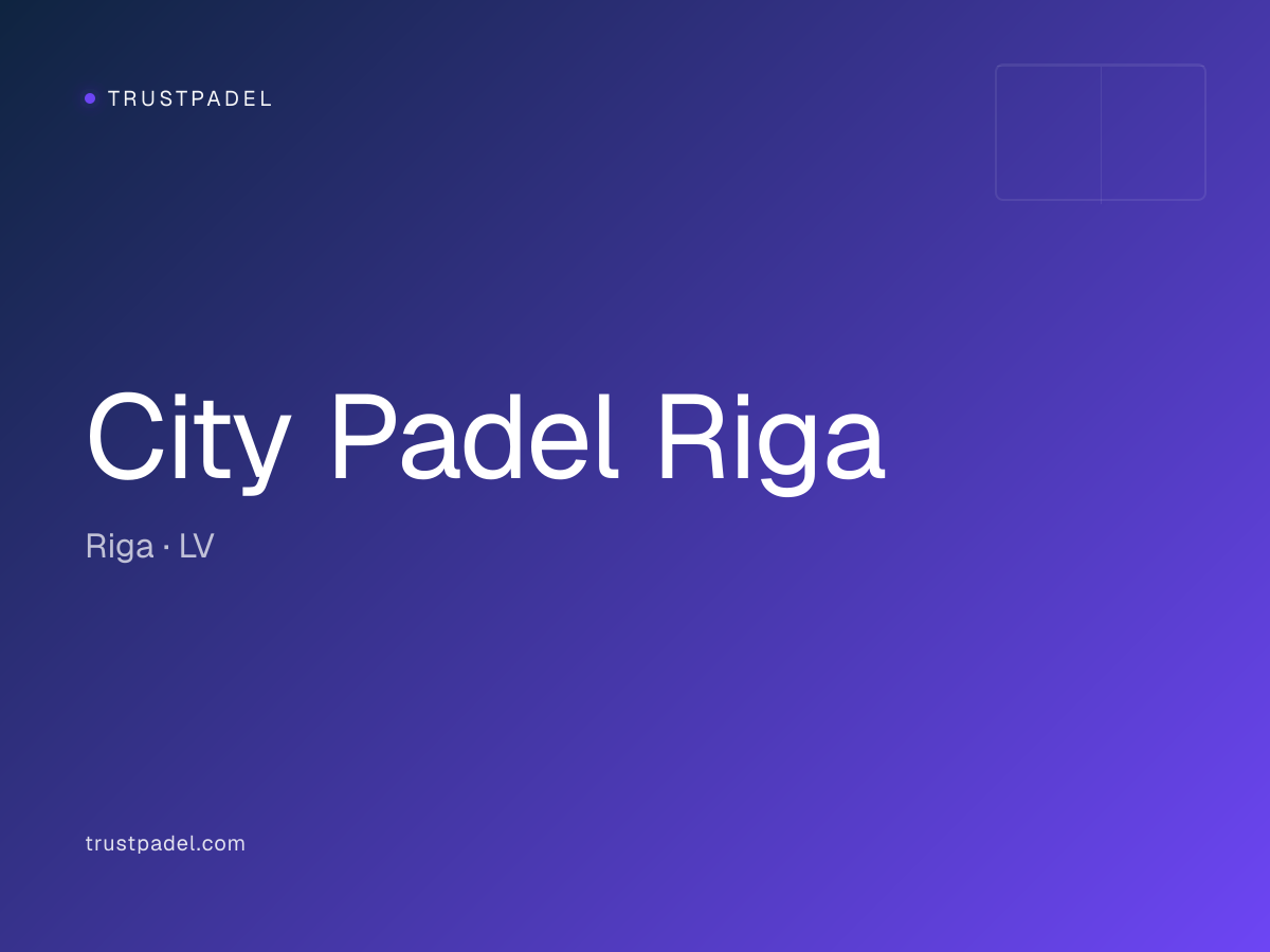 City Padel Riga padel club