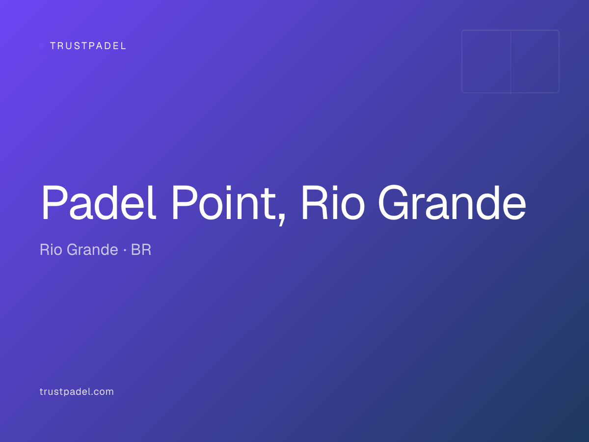 Padel Point, Rio Grande padel club