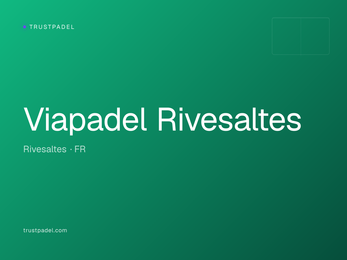 Viapadel Rivesaltes padel club