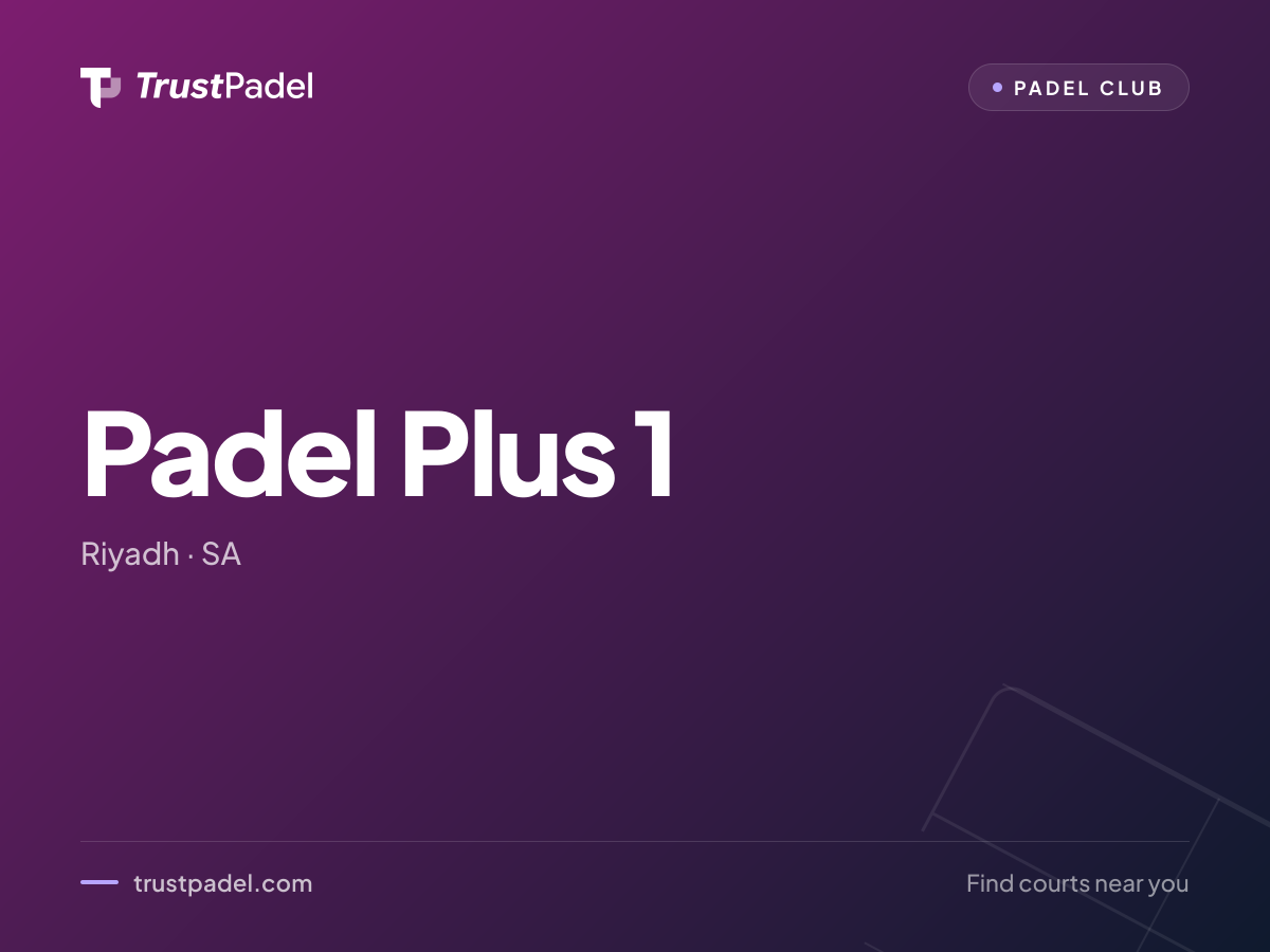 Padel Plus 1 padel club