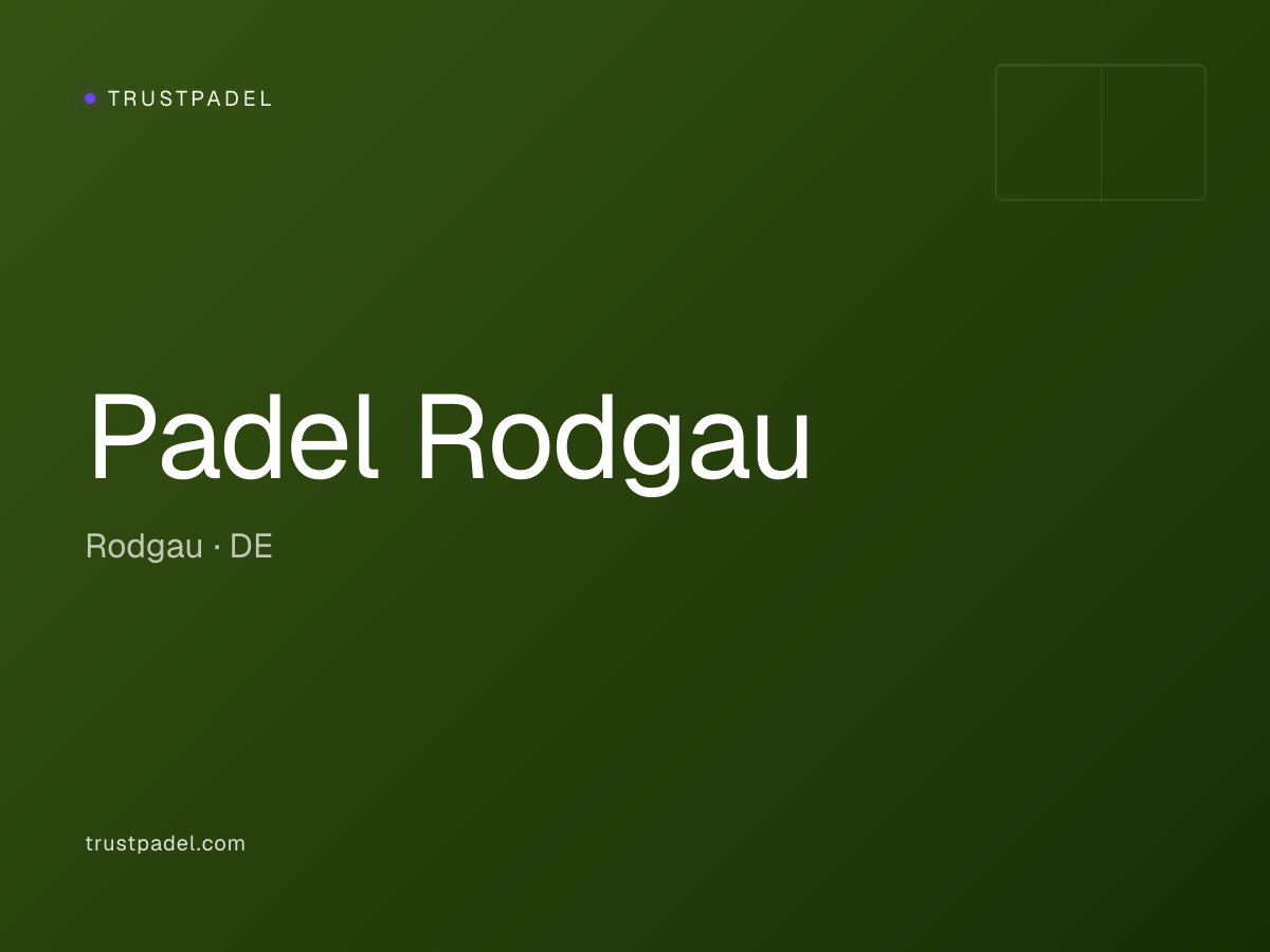 Padel Rodgau padel club