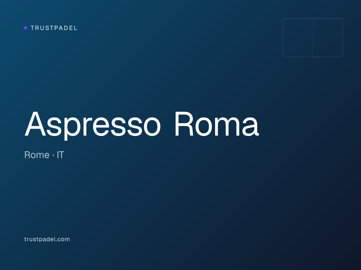 Aspresso Roma padel club