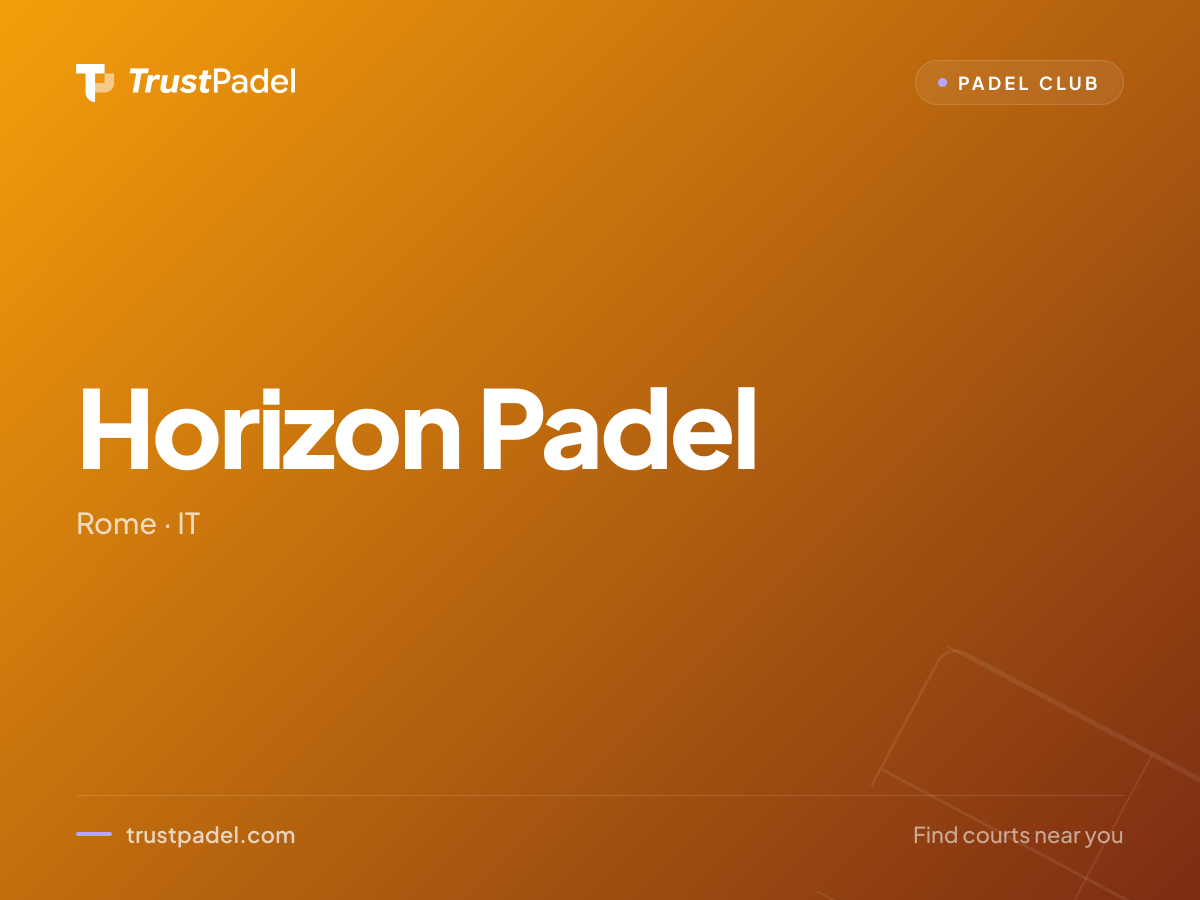 Horizon Padel padel club