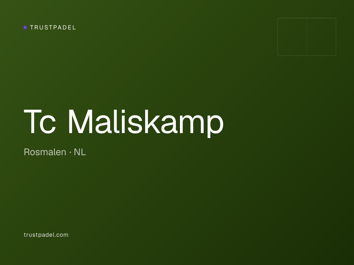Tc Maliskamp padel club