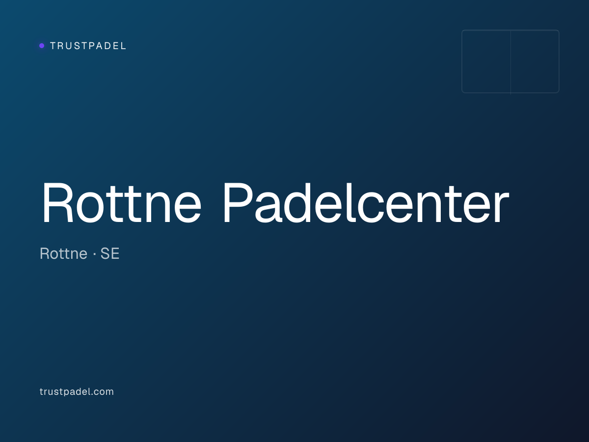 Rottne Padelcenter padel club