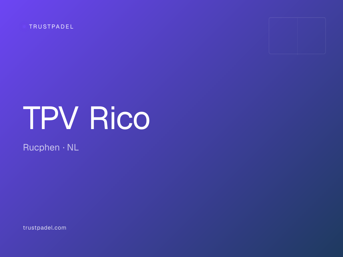 TPV Rico padel club