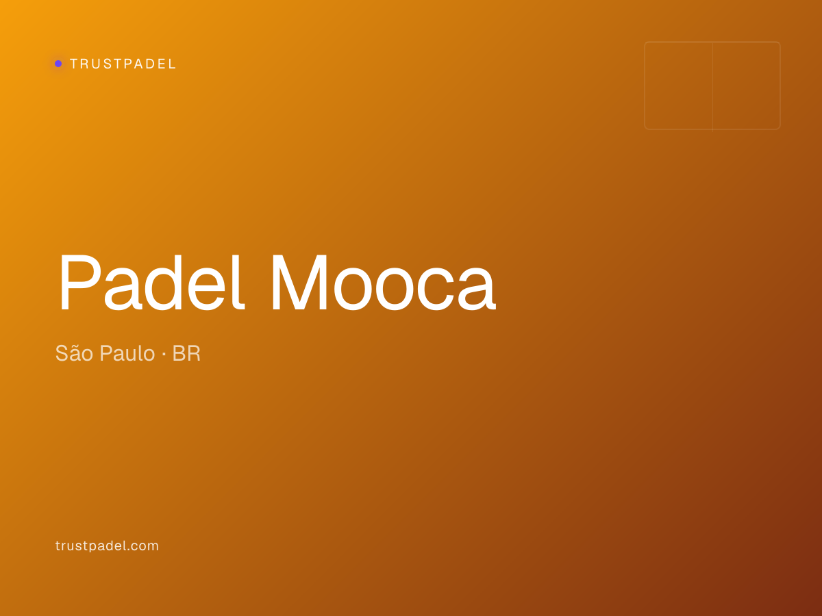 Padel Mooca padel club