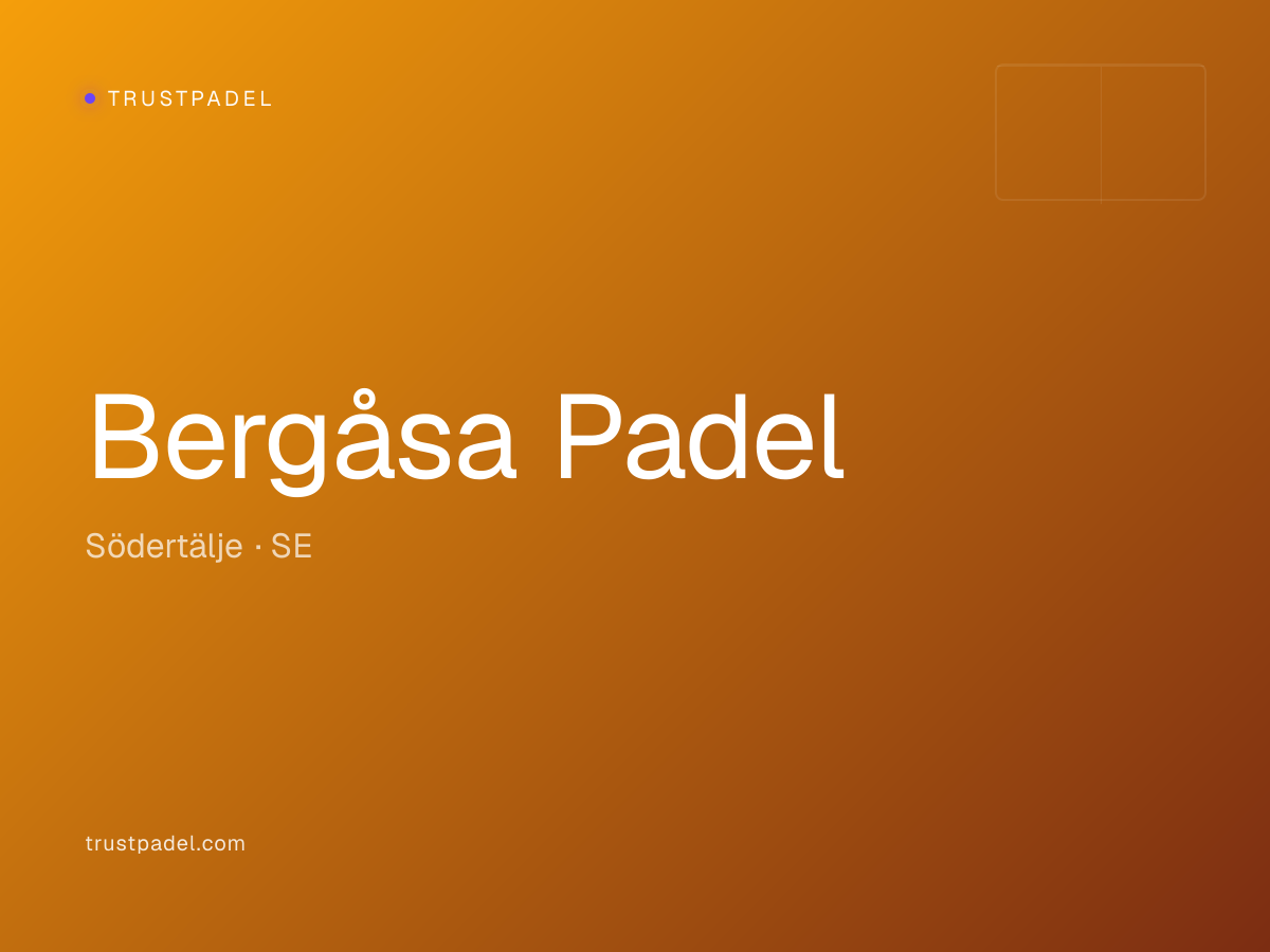 Bergåsa Padel padel club