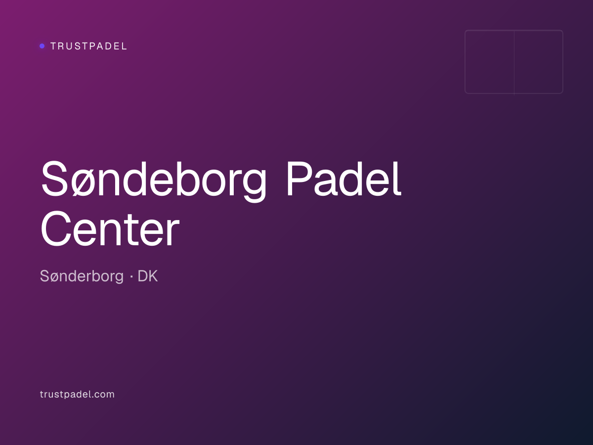 Søndeborg Padel Center padel club