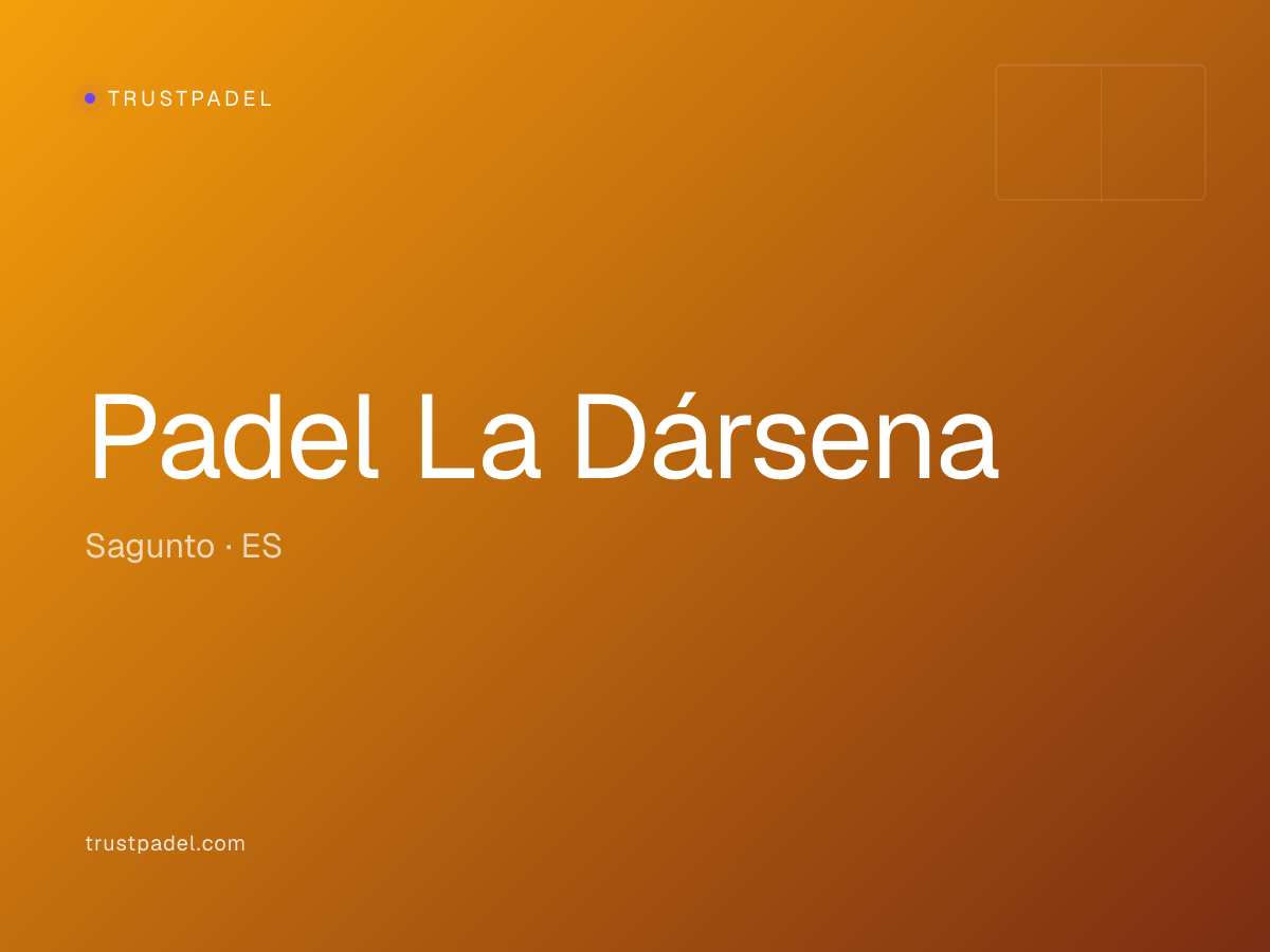 Padel La Dársena padel club