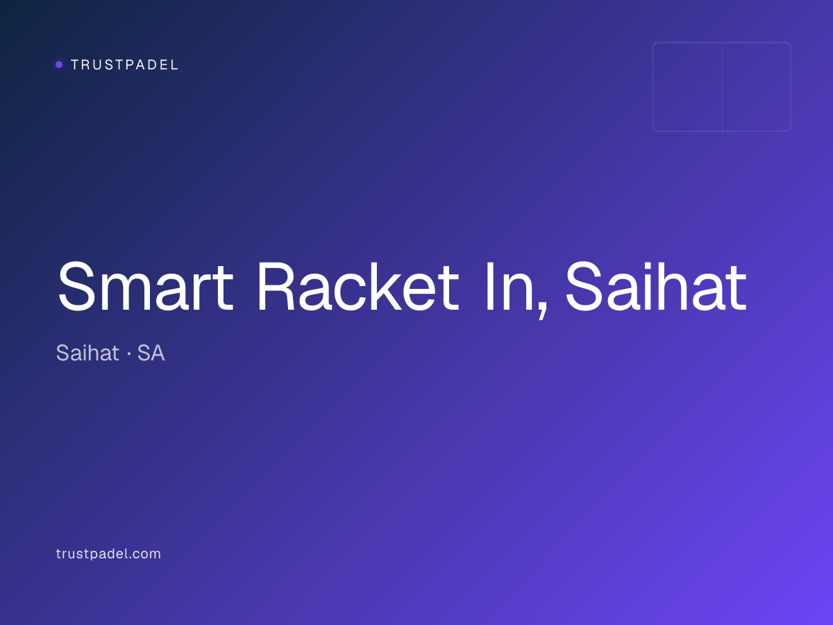 Smart Racket In, Saihat padel club