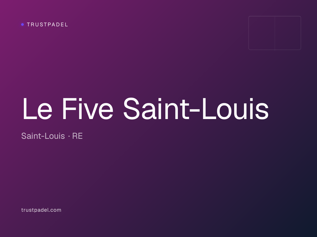 Le Five Saint-Louis padel club
