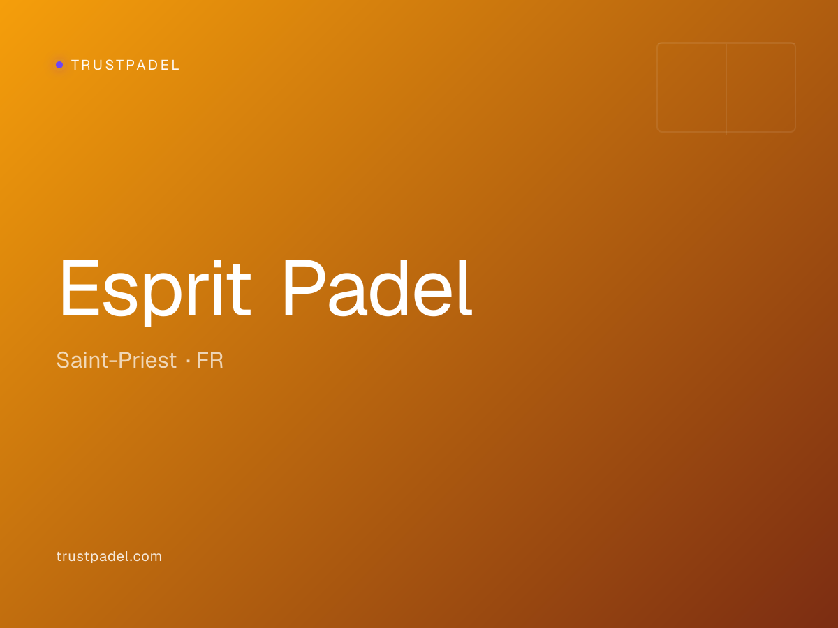 Esprit Padel padel club