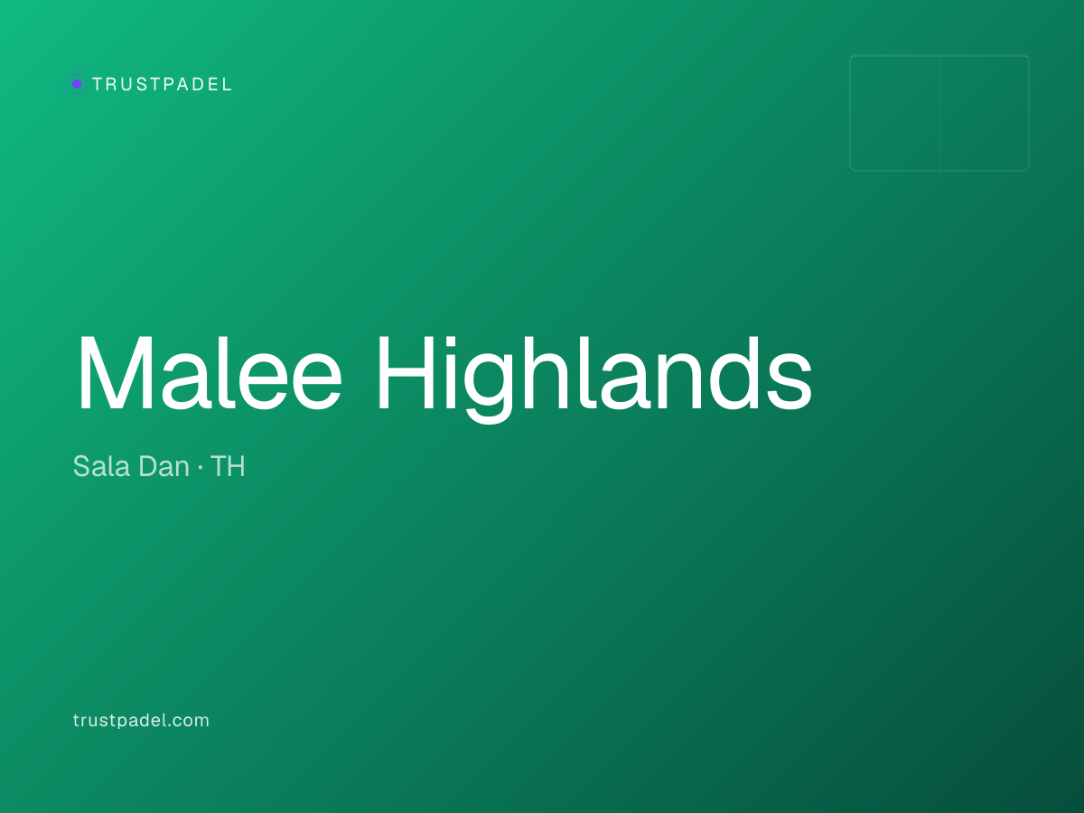Malee Highlands padel club