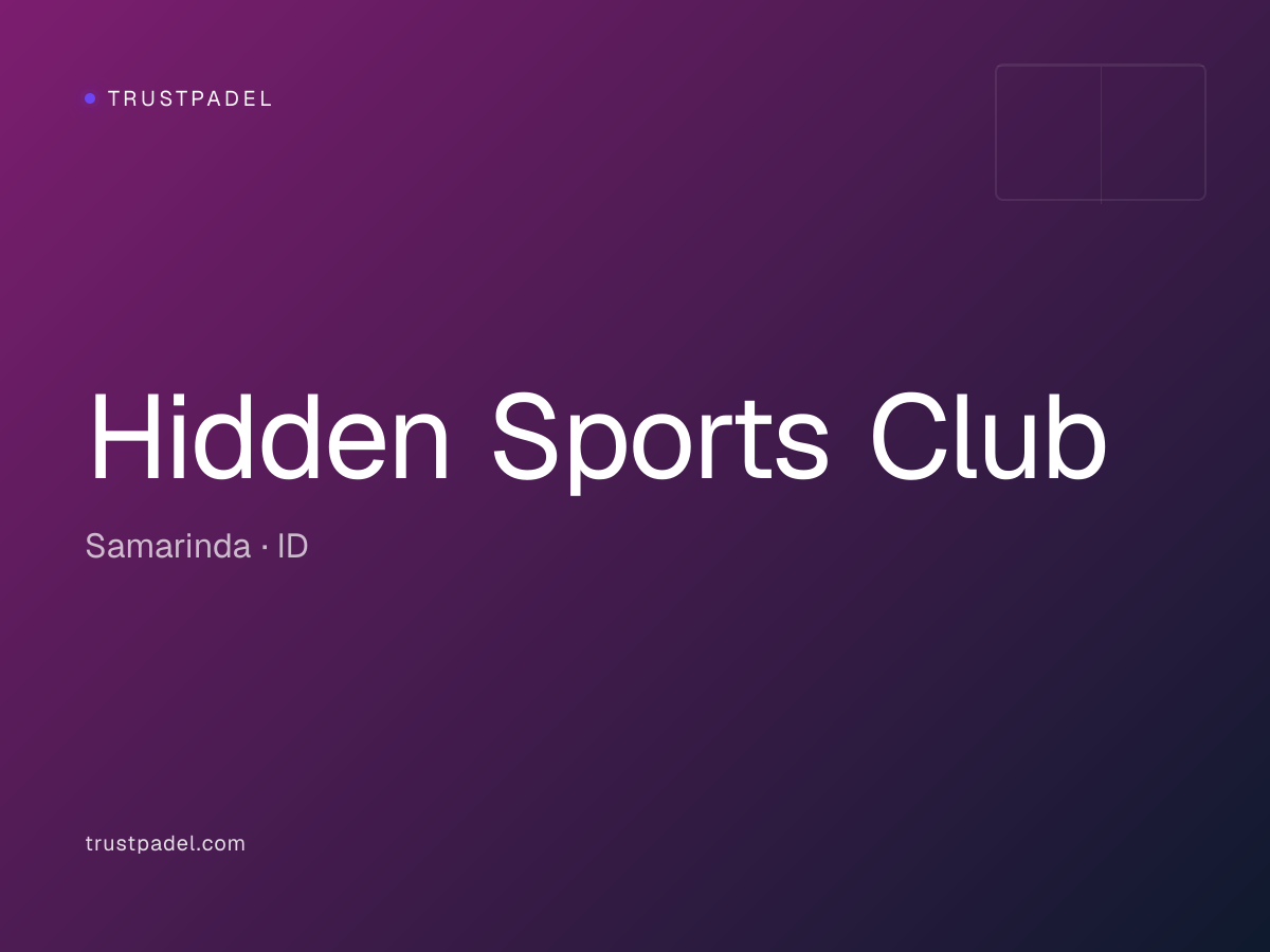 Hidden Sports Club padel club