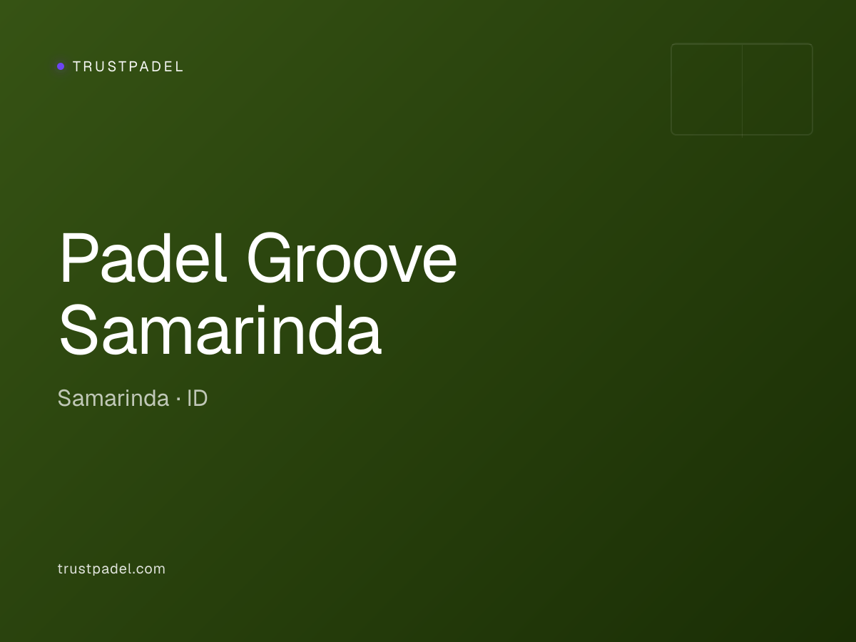 Padel Groove Samarinda padel club